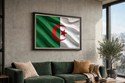 3D LED Flag Tableau - Algeria