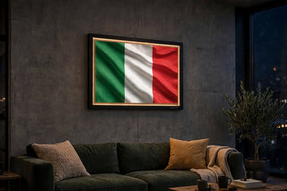 3D LED Flag Tableau - Italy