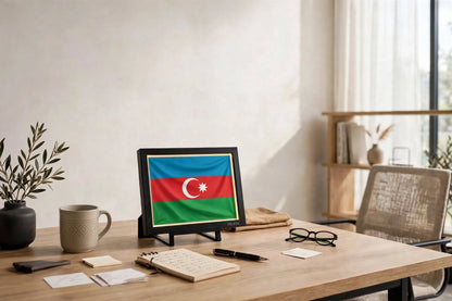 3D LED Flag Tableau - Azerbaijan