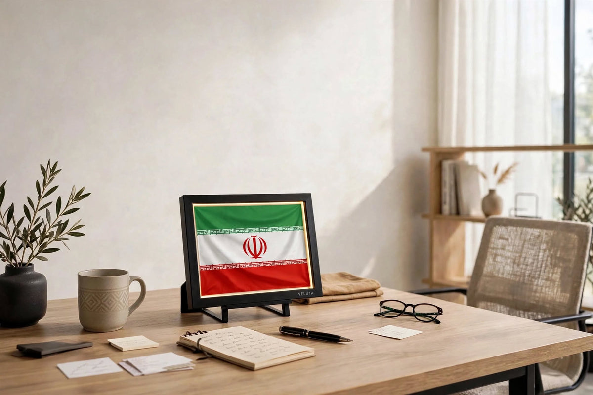 3D LED Flag Tableau - IRAN