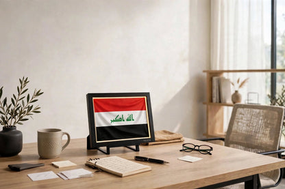 3D LED Flag Tableau - Iraq