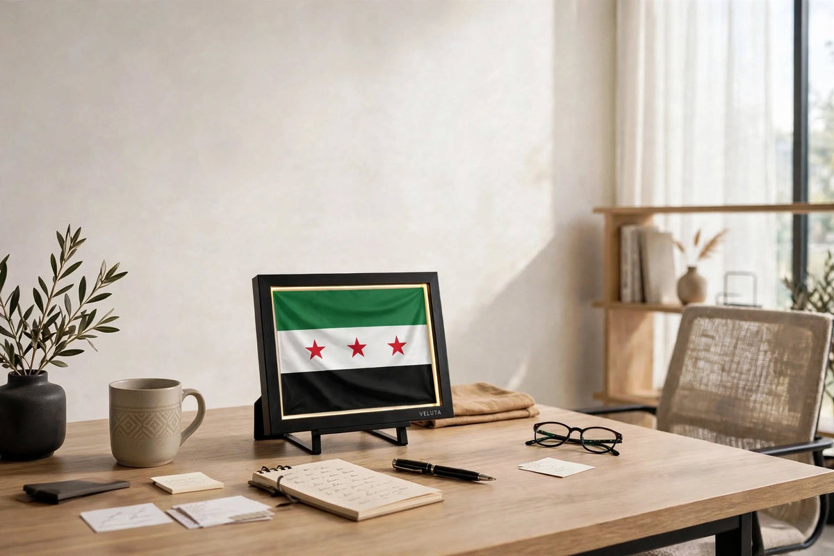 3D LED Flag Tableau - Syria