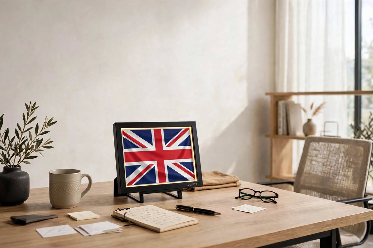 3D LED Flag Tableau - UK
