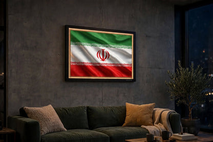 3D LED Flag Tableau - IRAN