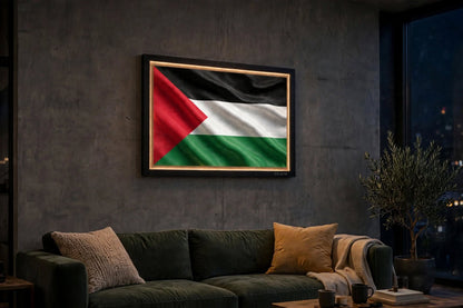 3D LED Flag Tableau - Palestine