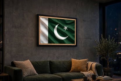 3D LED Flag Tableau - Pakistan