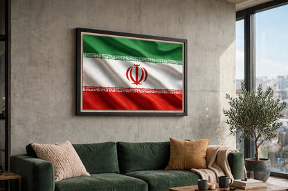 3D LED Flag Tableau - IRAN