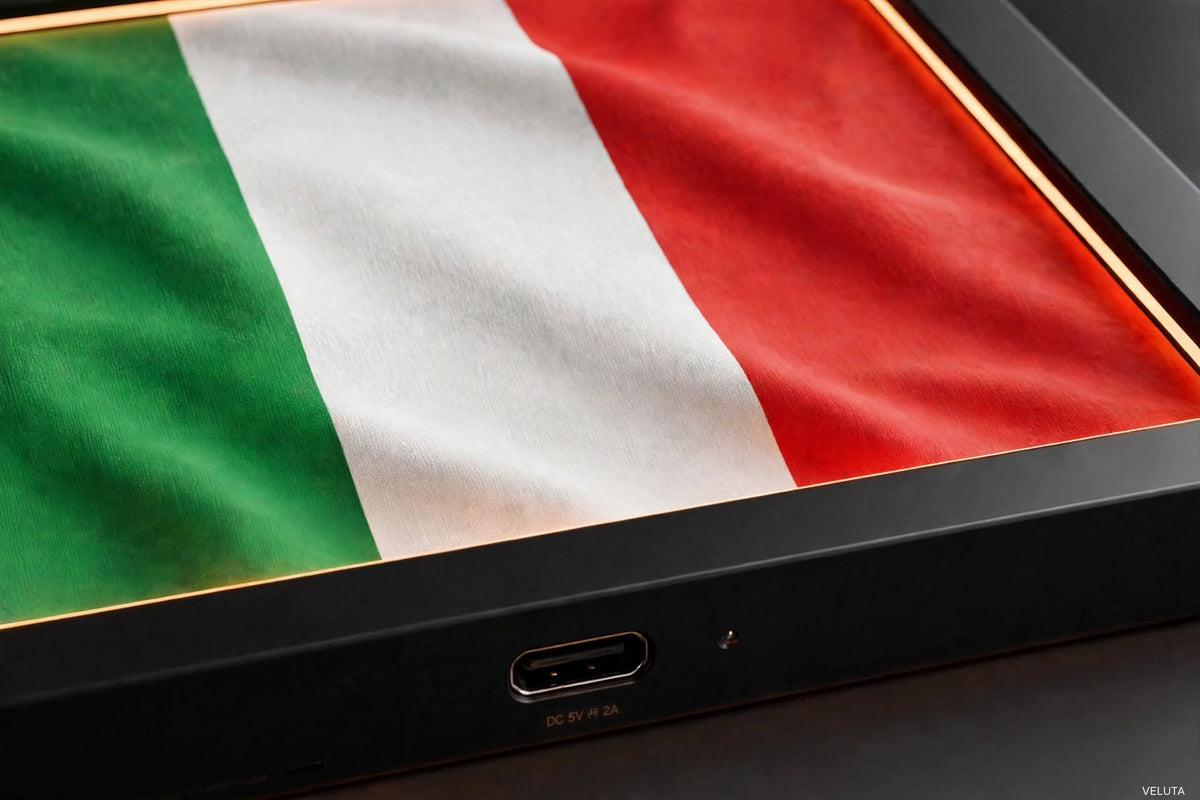 3D LED Flag Tableau - Italy