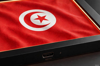 3D LED Flag Tableau - Tunisia