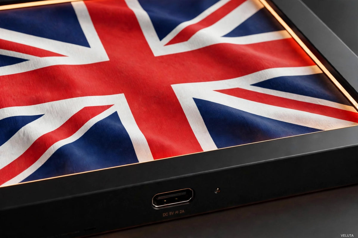 3D LED Flag Tableau - UK