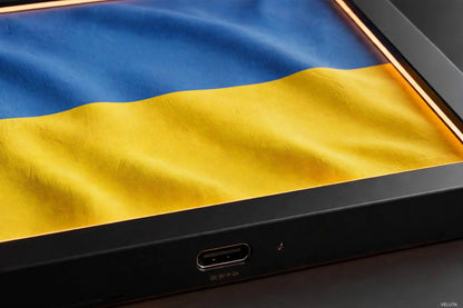 3D LED Flag Tableau - UKRAINE