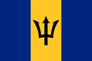 Barbados Flag - VELUTA Close-Up Fabric Wave + Type-C Port DC 5V 2A Premium Detail
