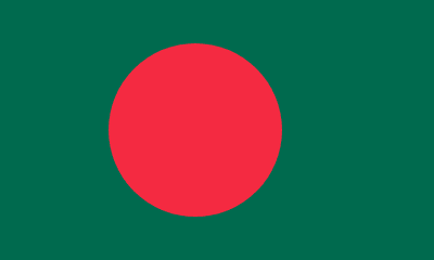 Bangladesh Flag - VELUTA Office Daylight Lifestyle Premium Wall Art