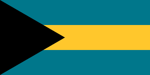 Bahamas Flag - VELUTA Office Daylight Lifestyle Premium Wall Art