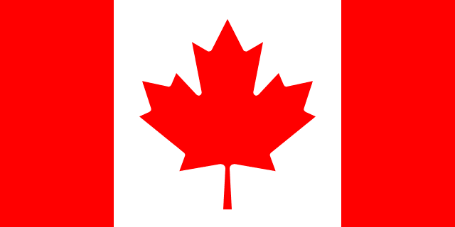 Canada Flag - VELUTA Living Room Night LED Glow Premium Product Photo Real Tableau - Kurdistan Style