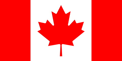 Canada Flag - VELUTA Office Daylight Lifestyle Premium Wall Art