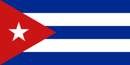 Cuba Flag - VELUTA Office Daylight Lifestyle Premium Wall Art