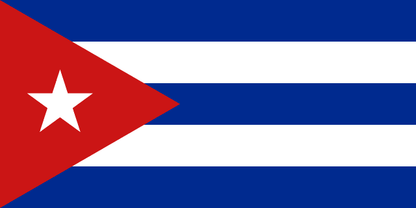 Cuba Flag - VELUTA Living Room Night LED Glow Premium Product Photo Real Tableau - Kurdistan Style