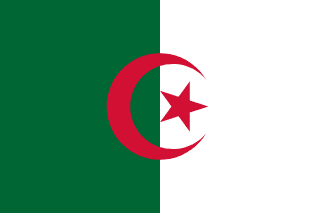 Algeria Flag - VELUTA Close-Up Fabric Wave + Type-C Port DC 5V 2A Premium Detail