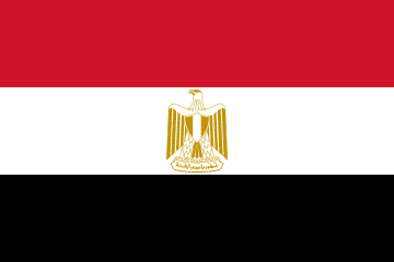 Egypt Flag - VELUTA Office Daylight Lifestyle Premium Wall Art