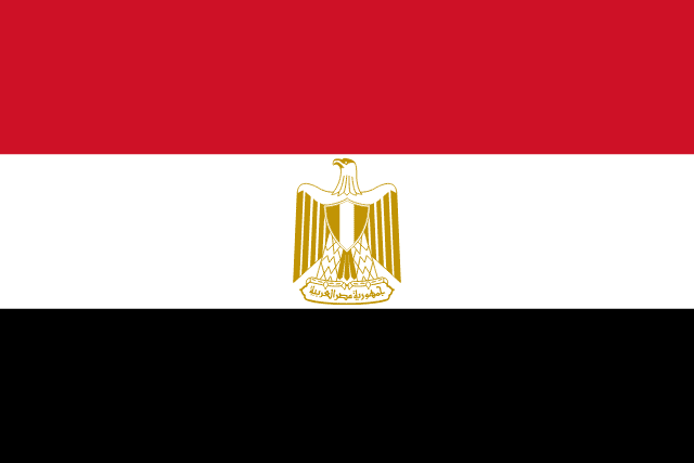 Egypt Flag - VELUTA Living Room Night LED Glow Premium Product Photo Real Tableau - Kurdistan Style