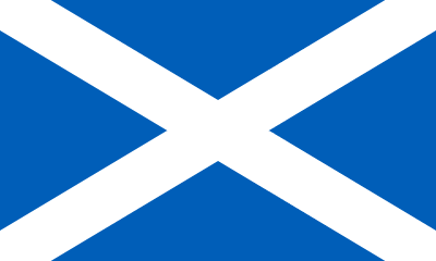 Scotland Flag - VELUTA Office Daylight Lifestyle Premium Wall Art