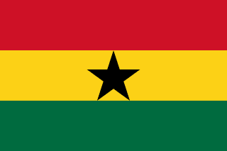 Ghana Flag - VELUTA Close-Up Fabric Wave + Type-C Port DC 5V 2A Premium Detail