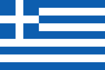 Greece Flag - VELUTA Office Daylight Lifestyle Premium Wall Art