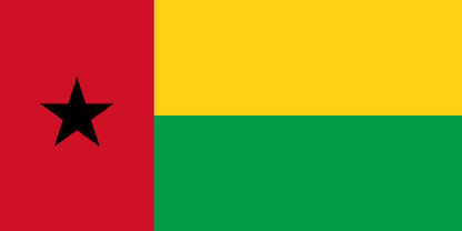 Guinea-Bissau Flag - VELUTA Office Daylight Lifestyle Premium Wall Art