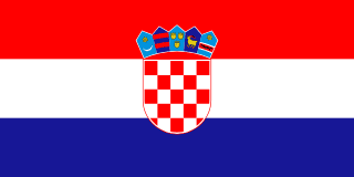 Croatia Flag - VELUTA Close-Up Fabric Wave + Type-C Port DC 5V 2A Premium Detail