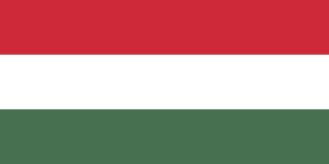 Hungary Flag - VELUTA Office Daylight Lifestyle Premium Wall Art
