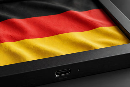 3D LED Flag Tableau - Lenticular Waving Flag Wall Art | Type-C Powered | Custom Flag
