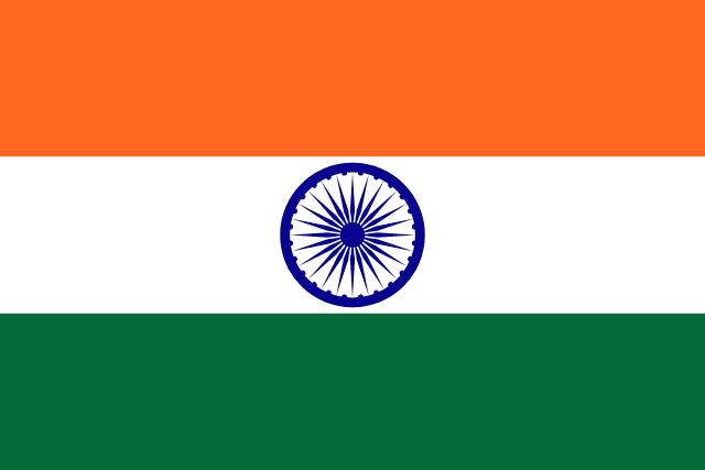 India Flag - VELUTA Living Room Night LED Glow Premium Product Photo Real Tableau - Kurdistan Style