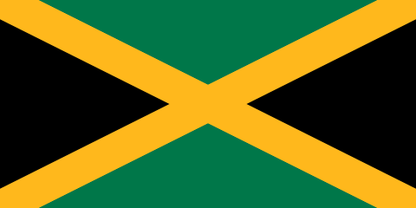Jamaica Flag - VELUTA Office Daylight Lifestyle Premium Wall Art