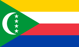 Comoros Flag - VELUTA Close-Up Fabric Wave + Type-C Port DC 5V 2A Premium Detail