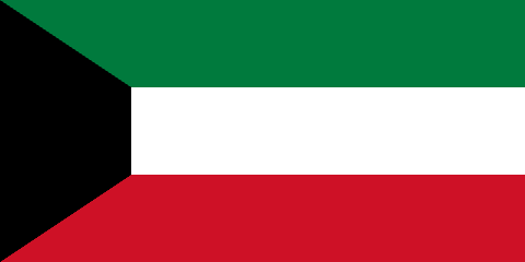 Kuwait Flag - VELUTA Office Daylight Lifestyle Premium Wall Art