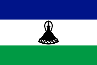 Lesotho Flag - VELUTA Close-Up Fabric Wave + Type-C Port DC 5V 2A Premium Detail