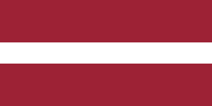 Latvia Flag - VELUTA Office Daylight Lifestyle Premium Wall Art