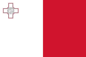 Malta Flag - VELUTA Office Daylight Lifestyle Premium Wall Art