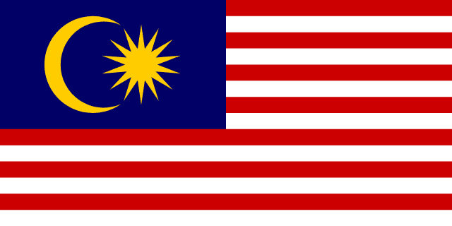 Malaysia Flag - VELUTA Living Room Night LED Glow Premium Product Photo Real Tableau - Kurdistan Style