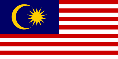 Malaysia Flag - VELUTA Office Daylight Lifestyle Premium Wall Art