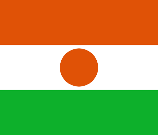 Niger Flag - VELUTA Close-Up Fabric Wave + Type-C Port DC 5V 2A Premium Detail