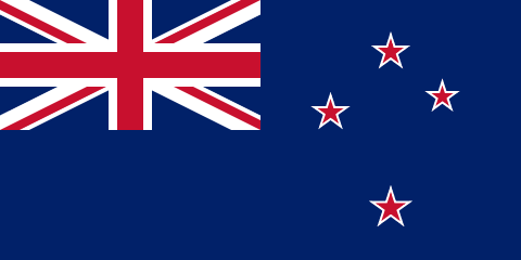 New Zealand Flag - VELUTA Office Daylight Lifestyle Premium Wall Art
