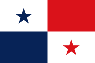 Panama Flag - VELUTA Office Daylight Lifestyle Premium Wall Art