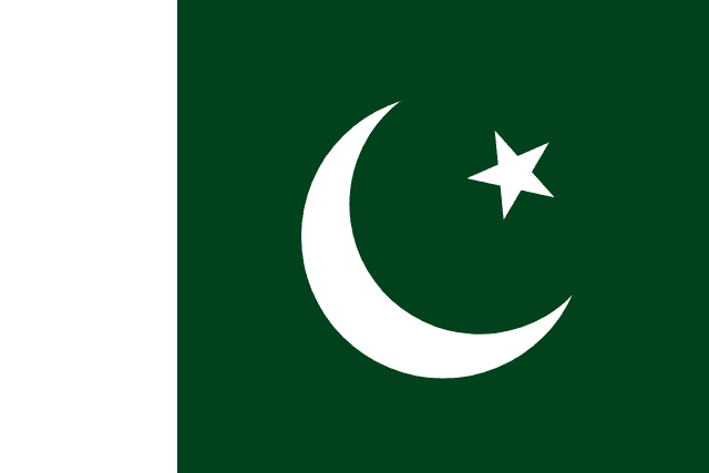 Pakistan Flag - VELUTA Living Room Night LED Glow Premium Product Photo Real Tableau - Kurdistan Style
