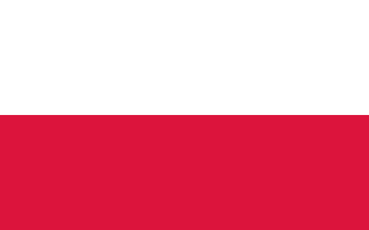 Poland Flag - VELUTA Living Room Night LED Glow Premium Product Photo Real Tableau - Kurdistan Style
