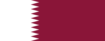 Qatar Flag - VELUTA Office Daylight Lifestyle Premium Wall Art