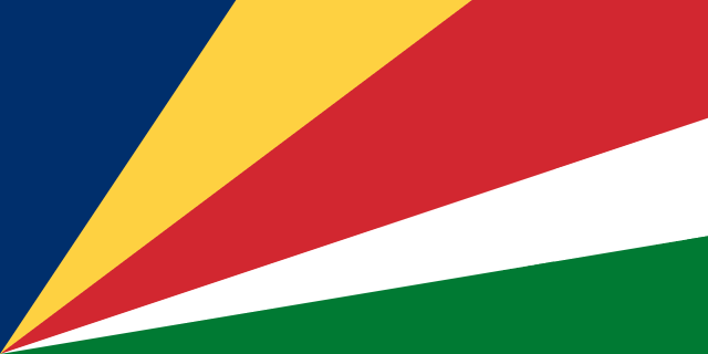 Seychelles Flag - VELUTA Living Room Night LED Glow Premium Product Photo Real Tableau - Kurdistan Style