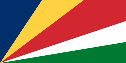 Seychelles Flag - VELUTA Living Room Night LED Glow Premium Product Photo Real Tableau - Kurdistan Style