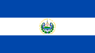 El Salvador Flag - VELUTA Close-Up Fabric Wave + Type-C Port DC 5V 2A Premium Detail